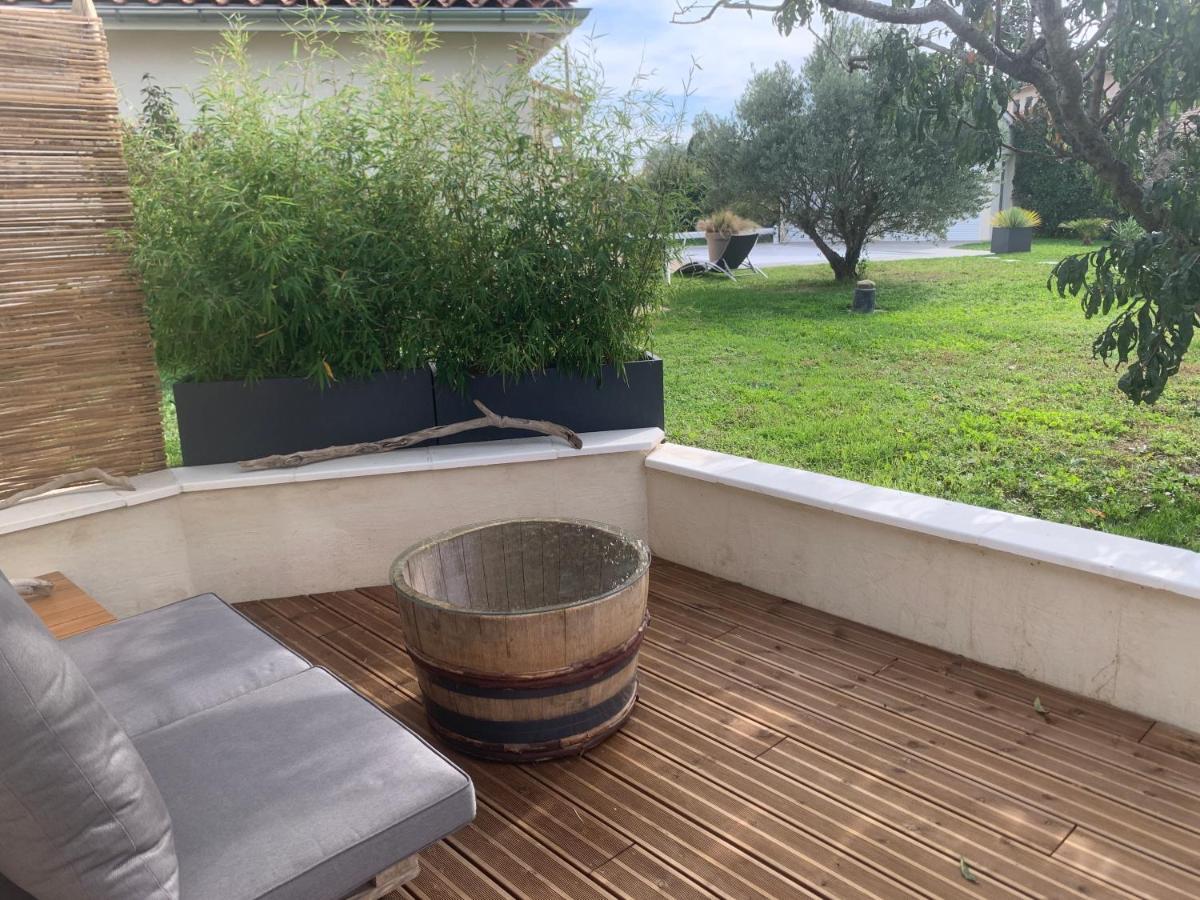 Gite Bambou Avec Piscine Saint-Andeol-le-Chateau Extérieur photo